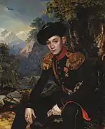 Michail Dubelt als Major um 1850