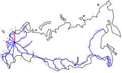 M10 im Fernstraßennetz Russlands