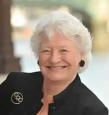 Die EM-Zwölfte von 1962 Mary Peters (hier im Jahr 2008) verbesserte sich um einen Rang – 1972 wurde sie Olympiasiegerin im Fünfkampf