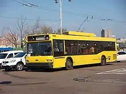 Ein MAZ-103T in Kiew (2010)