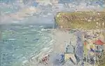 Der Strand von Fecamp
