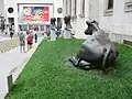 Claudia (2003) von Joe Fafard im Skulpturengarten