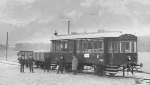 Triebwagen kkStB 20.0 der Montafonerbahn (1905)