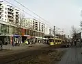 In der DDR nach Kriterien der Sozialistischen Stadt komplett neu bebauter „Nordabschnitt“