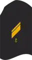 Ärmelabzeichen am Hemd, dunkelblau für Marineuniformträger (Verwendungsreihe 10er Seemännischer Dienst)