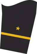 Ärmelabzeichen Dienstanzug Marineuniformträger (Truppendienst oder militärfachlicher Dienst)