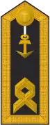 Schulterklappe Dienstanzug Marineuniformträger 70er Verwendungsreihen