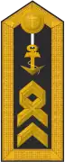 Schulterklappe Dienstanzug Marineuniformträger 10er Verwendungsreihen