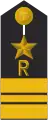 Kapitänleutnant der Reserve (Schulterklappe Marineuniformträger)