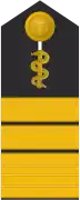 Schulterklappe für Marineuniformträger (Humanmediziner).