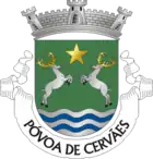 Wappen von Póvoa de Cervães