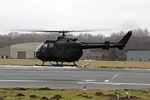 BO 105: Ein Verbindungs- und Beobachtungs­hubschrauber (VBH)