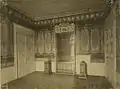 Innenansicht des Musikzimmers 1908