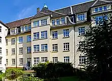 Rückansicht des Maria-Hilf-Krankenhauses