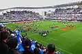 Spiel des Montpellier Hérault Rugby gegen USA Perpignan am 4. Mai 2013