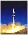 Übungs- oder Teststart einer Nike-Hercules-Rakete, Datum und Ort unbekannt