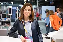 Die Moderatorinnen Eva-Maria Lemke …