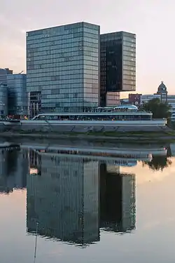 Die Türme bei Sonnenuntergang