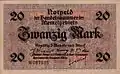 20 Mark Vorderseite