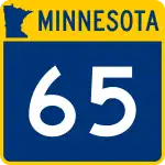Straßenschild der Minnesota State Route 65
