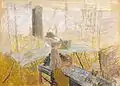 Ilka Gedő: Die Ganz Fabrik Ganz 1948, Nationalgalerie, Budapest