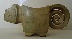 Stilisierte Jaguargestalt