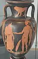 Amphora im Museum Lecce, Vorderseite