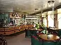 Bar an Bord der Finnmarken