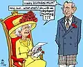 Zeitungs-Cartoon vom 20. Juni 2014;