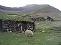 Noch im Jahr 2008 genutzte Ställe in Múli.