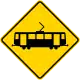 Straßenbahn kreuzt (Kalifornien)
