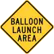 Zeichen PA W14-16Heißluftballon-Startgelände (Pennsylvania)