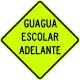 Schulbus wendet voraus (Puerto Rico)