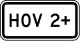 Zeichen R3-5cPHOV-Spur (Zusatzschild)