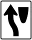 Zeichen R4-8Links halten