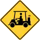 Zeichen W11-11Golf-Karts