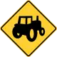 Zeichen W11-5aLandwirtschaftlicher Verkehr (alternativ)