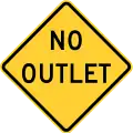 „No Outlet“ (USA)