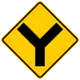 Zeichen W1-5Y-Kreuzung