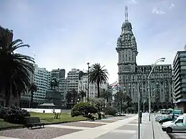 Zentrum mit dem Palacio Salvo