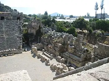 Das Amphitheater in Myra
