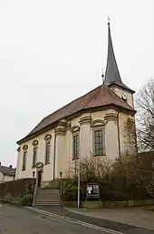 Die Filialkirche in Weichtungen