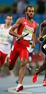 Machel CedenioRang sieben in 45,91 s