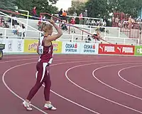 Madara Palameika wurde Zehnte