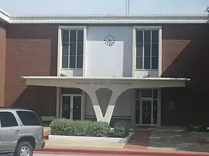 Das Madison County Courthouse in Madisonville