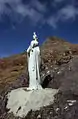 Madonnenstatue an der Südflanke