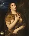 Tizian: Büßende Maria Magdalena,um 1533, Ölgemälde