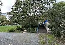 Magdalenenberg, Blick vom Knochenhauerufer nach Westen, 2023