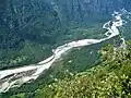 Maggia zwischen Giumaglio und Someo