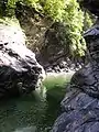 Maggiaschlucht oberhalb von Bignasco
